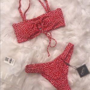 Zaful Red Bikini